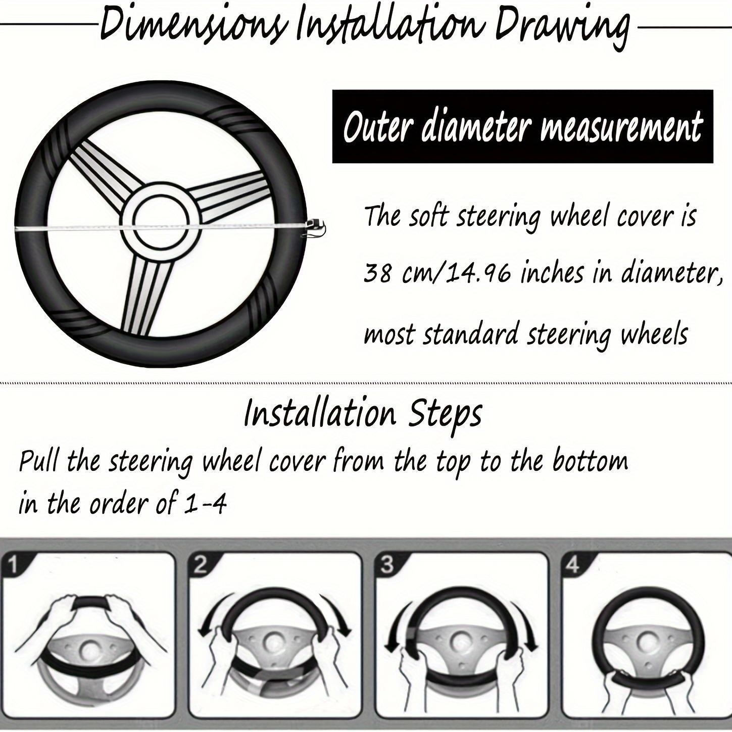 6 dona yumshoq avtomobil g'ildiragi qoplami Rex quyon junli yumshoq g'ildirak qoplami
