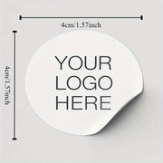 140 штук индивидуальных листов наклеек для праздников, свадеб, дней рождения, Рождества, Хэллоуина, этикетки и логотипы размером 3,99 см