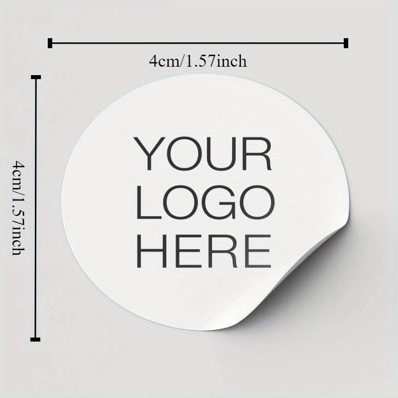 140 штук индивидуальных листов наклеек для праздников, свадеб, дней рождения, Рождества, Хэллоуина, этикетки и логотипы размером 3,99 см