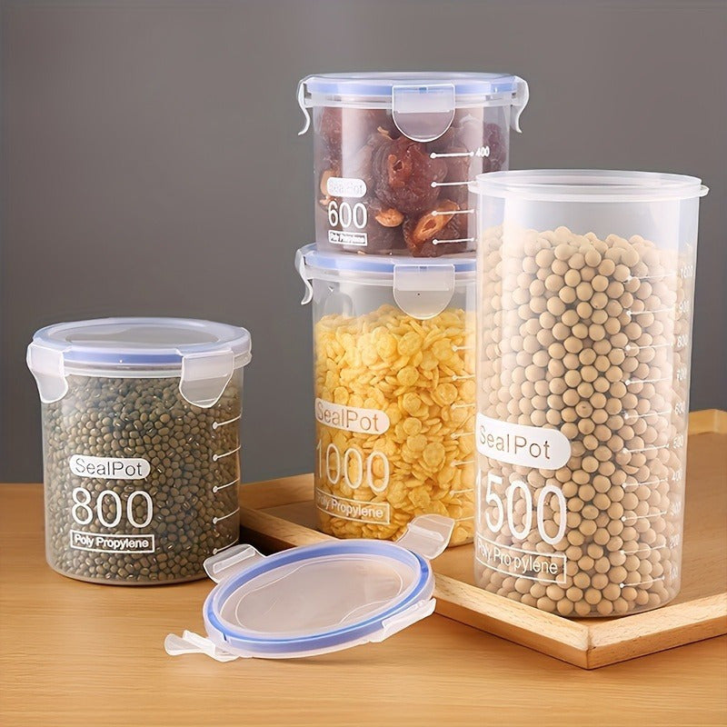 1000ml Food Storage Container Large Polypropylene Moisture-Proof Kitchen Organizer