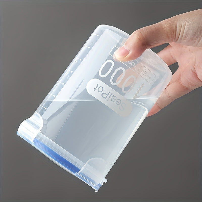 1000ml Food Storage Container Large Polypropylene Moisture-Proof Kitchen Organizer