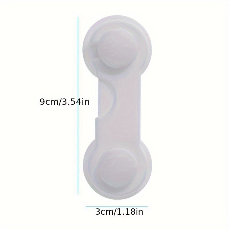 SDONE 10-Pack белых пластиковых замков для ящиков - безопасные замки для шкафов без латекса для холодильников и ящиков