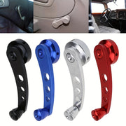 2pcs Aluminum Alloy Car Window Winder Handle Replacement Manual Auto Glass Closer