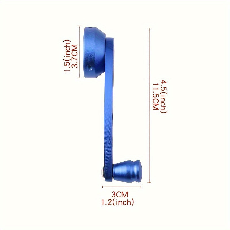 2pcs Aluminum Alloy Car Window Winder Handle Replacement Manual Auto Glass Closer