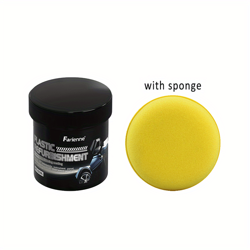 Крем для восстановления интерьера автомобиля для ухода за пластиковой обивкой 150 мл, долговечный блеск