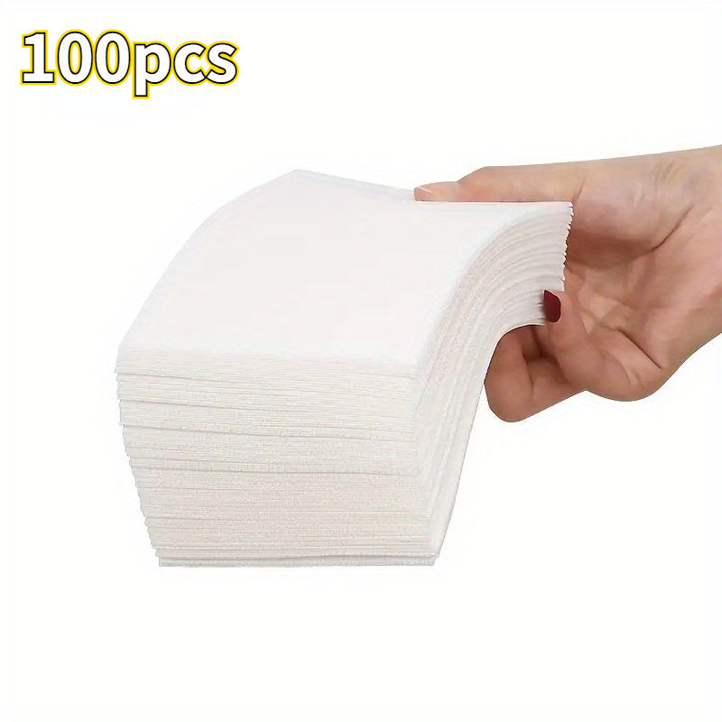 100-Pack Laundry Color Catcher Sheets Non-Electric Fabric Dye Trap Stain Remover