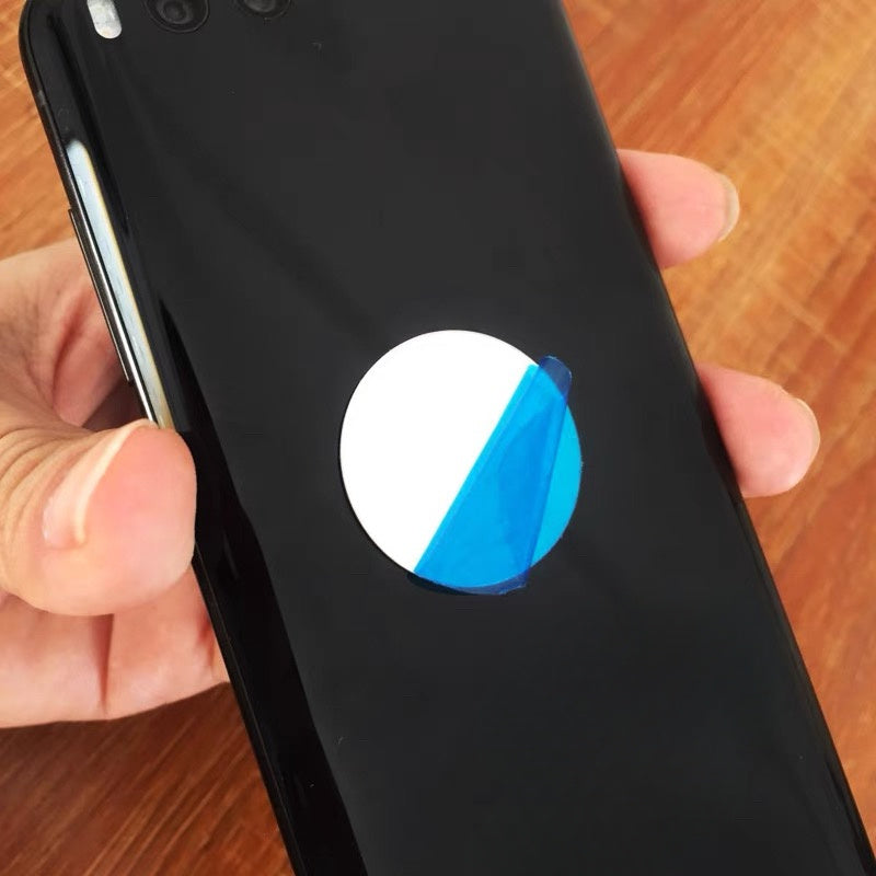 10pcs Metal Plates for Phone Magnetic Car Mount Adhesive Wall Organizer