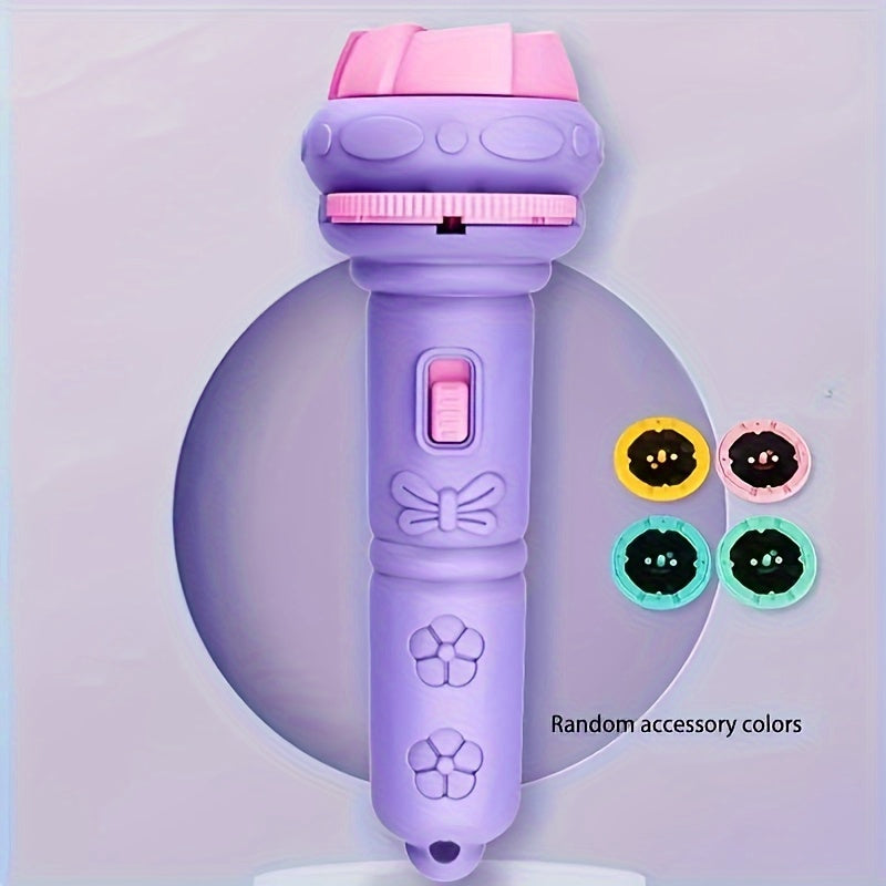 Kids' Flashlight Toy for Kids Educational Light Up Toy Pink Purple Green