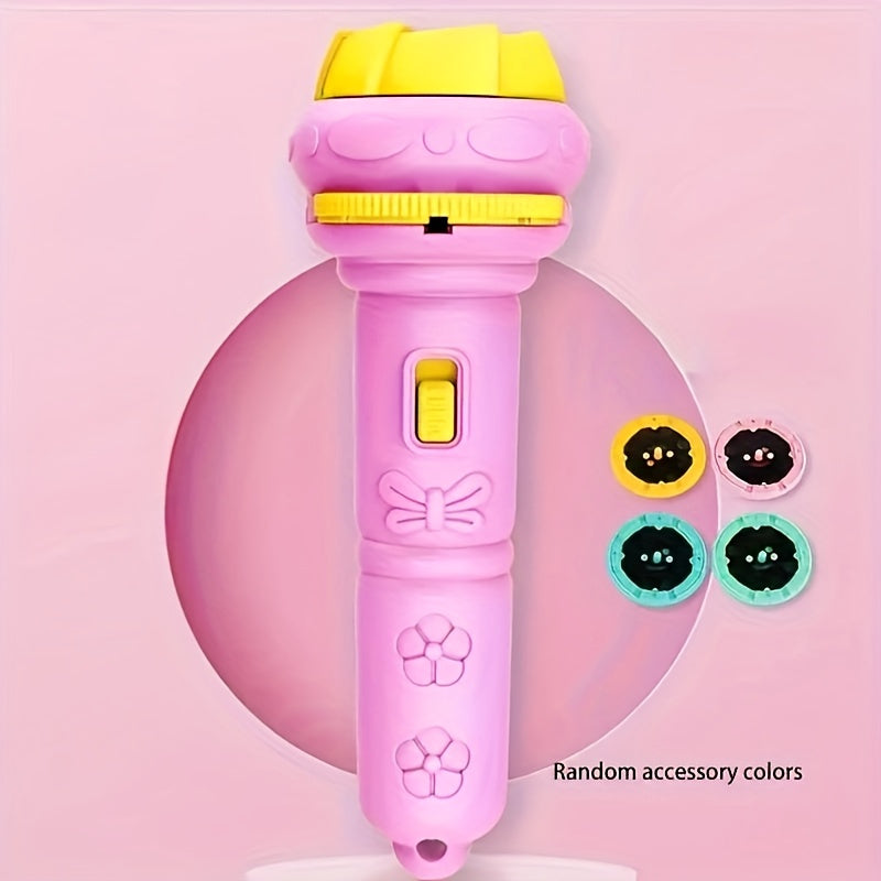 Kids' Flashlight Toy for Kids Educational Light Up Toy Pink Purple Green