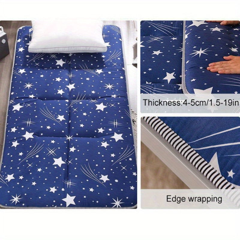 Foldable Mattress with Non-Slip Base, Airy Tatami Sleeping Pad, 71x180 cm