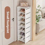 Hot Storage Shoe Cabinet Multi-Layer Entryway Shoe Rack Space Saver 6 7 8 Pieces