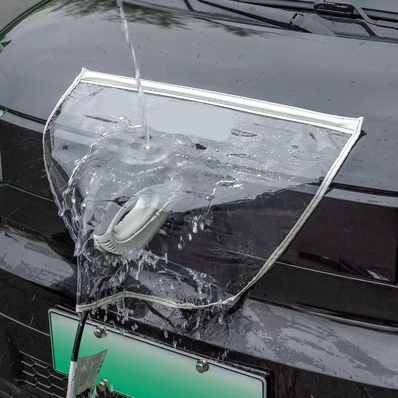 Electric Vehicle Charging Port Cover Magnetic Insulated Weatherproof Dustproof