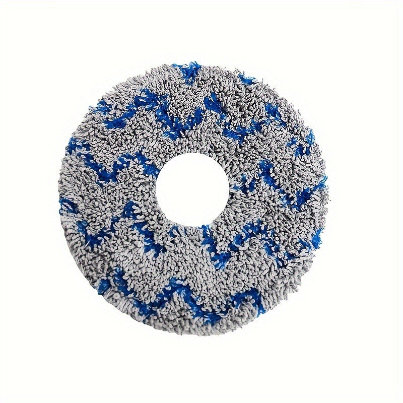 Set of 12 Blue and White Chevron Mop Cloths for Robot Vacuums Floor Cleaning