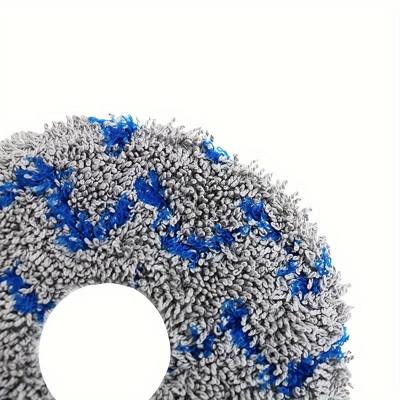 Set of 12 Blue and White Chevron Mop Cloths for Robot Vacuums Floor Cleaning