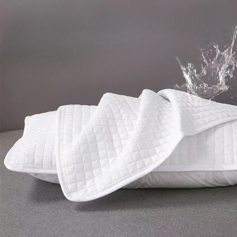 3-Layer Bamboo Fiber Pillowcase Sweat and Oil Resistant Easy to Clean