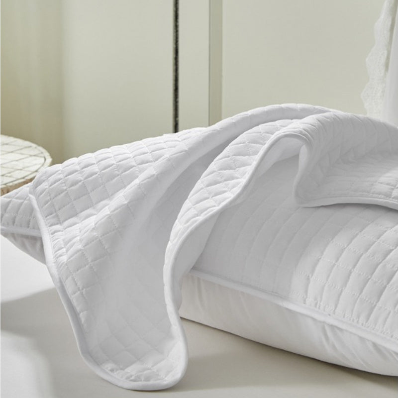 3-Layer Bamboo Fiber Pillowcase Sweat and Oil Resistant Easy to Clean