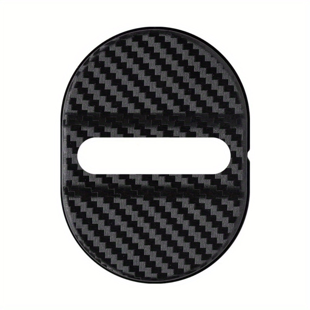 4pcs Car Door Lock Protector Covers Black Plastic Anti-Rust for BMW F30 Audi A3