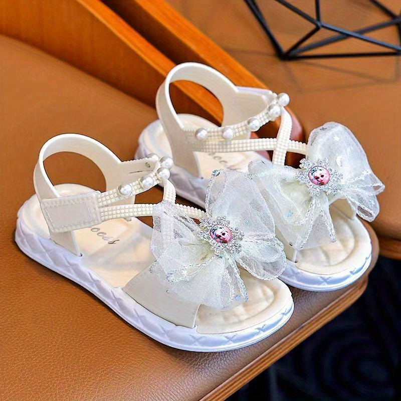 Girls' Summer Sandals Non-Slip Soft Sole for Medium and Large Sizes Beach Princesses