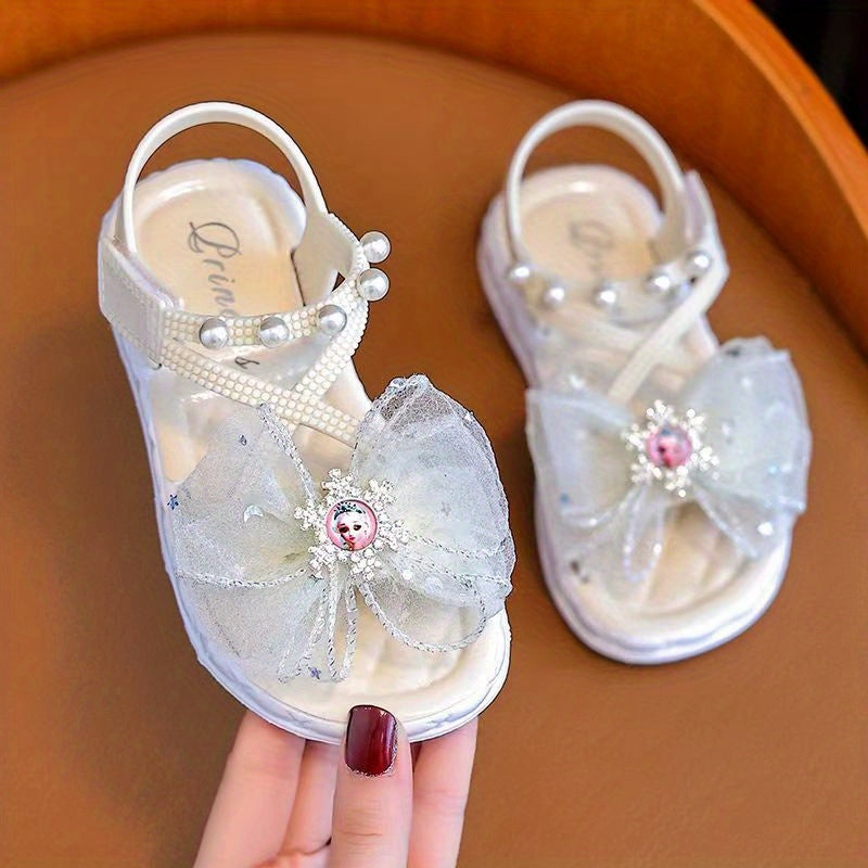 Girls' Summer Sandals Non-Slip Soft Sole for Medium and Large Sizes Beach Princesses