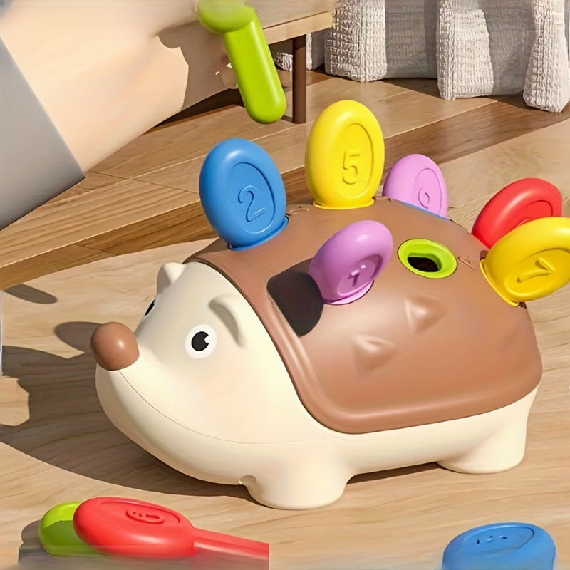 Interaktiv Yashilchalar va Dinozavr Sensory O'yinchoqlari - Bolalar uchun Harakat Ko'nikmalarini Rivojlantirish, Yengil Jigarrang Plastikdan Yasalgan