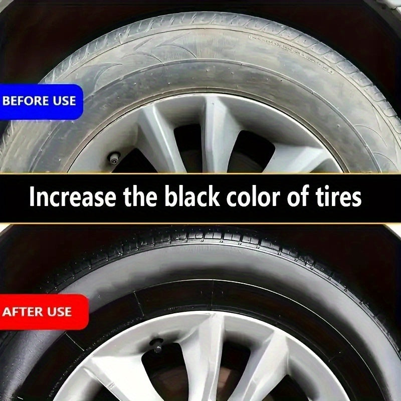 Cera de renovación para el interior del coche para tablero, asientos y parachoques 150g Negro Restauración de plástico