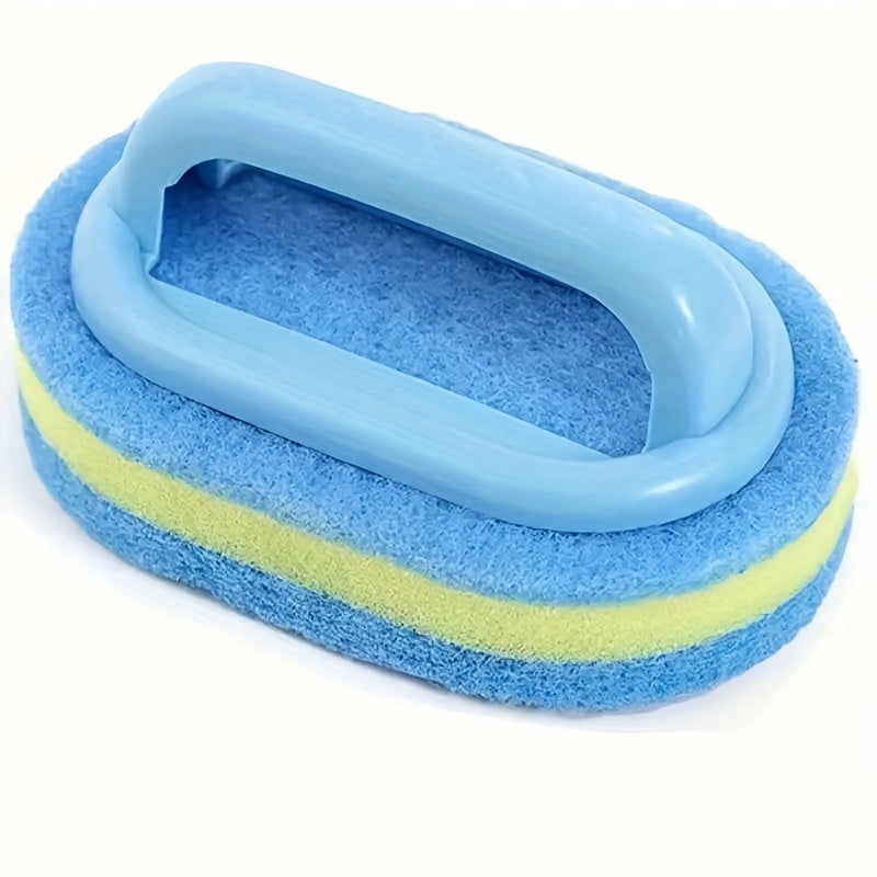 Limpiador de esponja azul para cocina, baño y sala de estar. No necesita energía