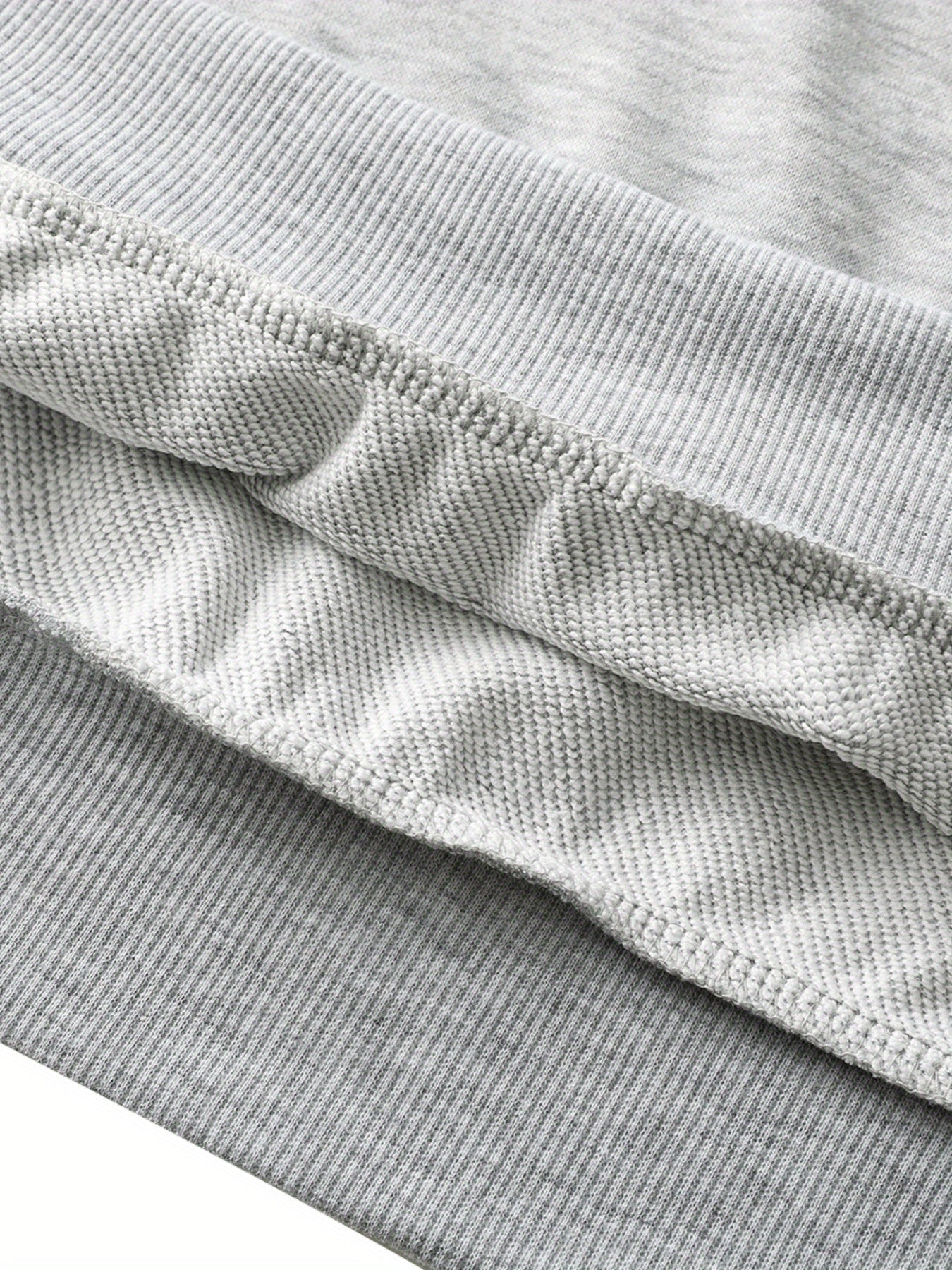 Plus Size Men's Mountain Print Fleece-Lined Polyester Hoodie for Casual Wear