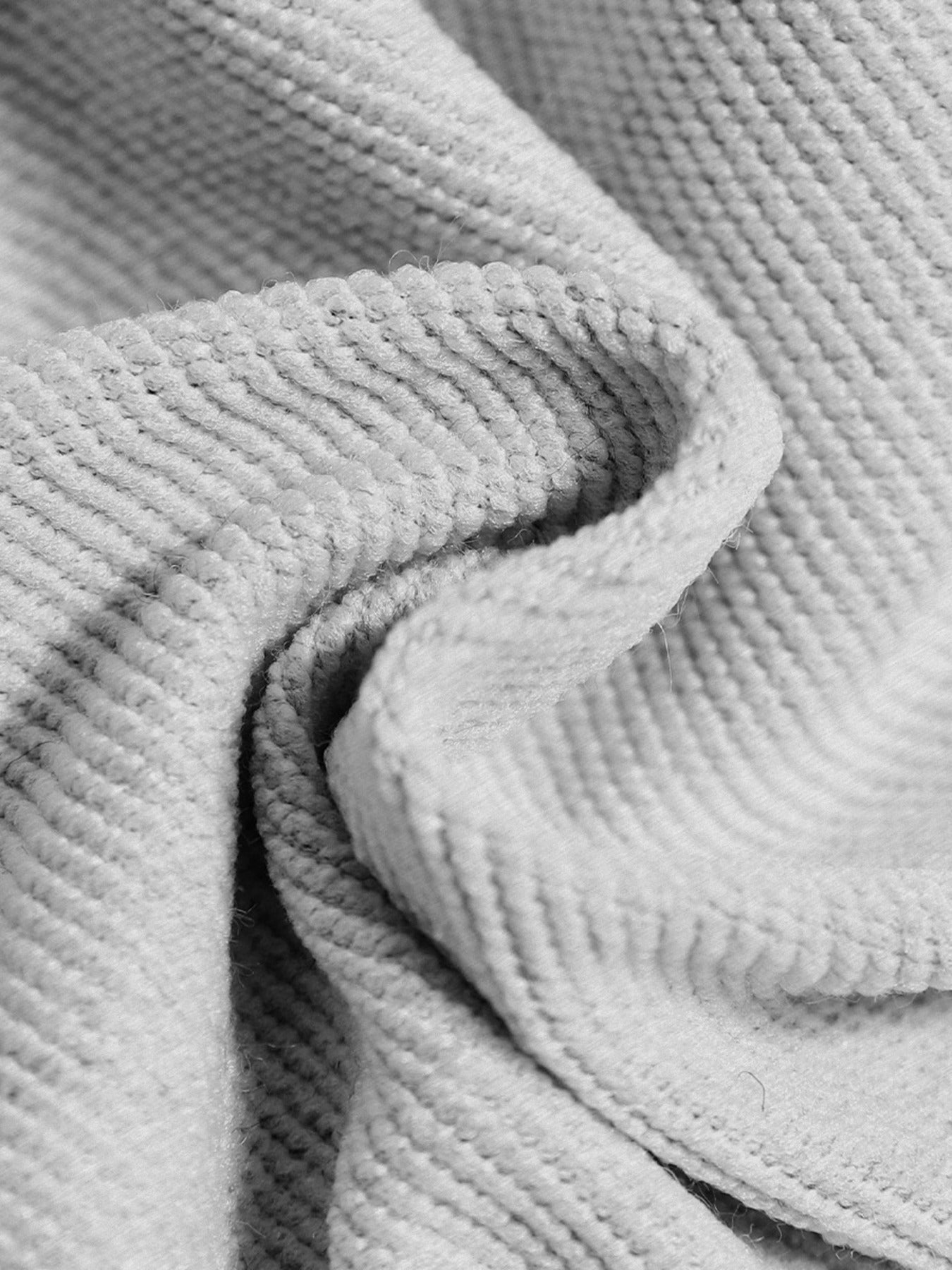 Sudadera de poliéster con forro de vellón con estampado de montaña para hombre de tallas grandes