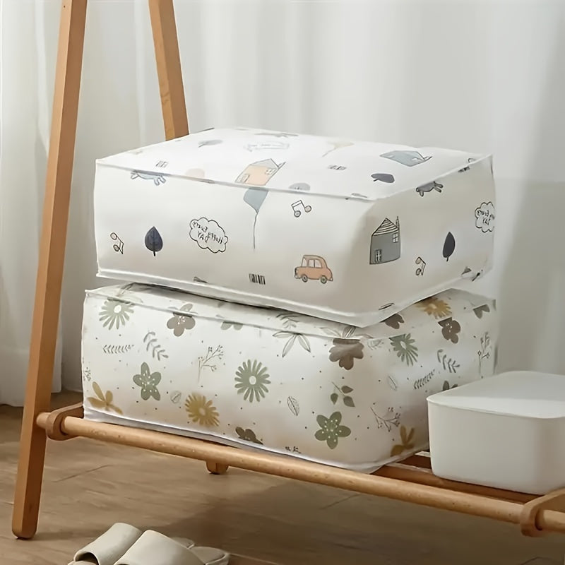 Rectangular Waterproof Storage Bag for Clothes and Bedding Large Versatile Organizer