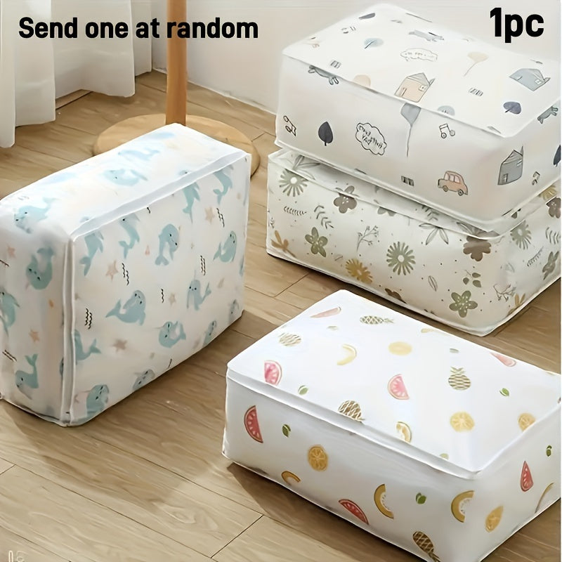 Rectangular Waterproof Storage Bag for Clothes and Bedding Large Versatile Organizer