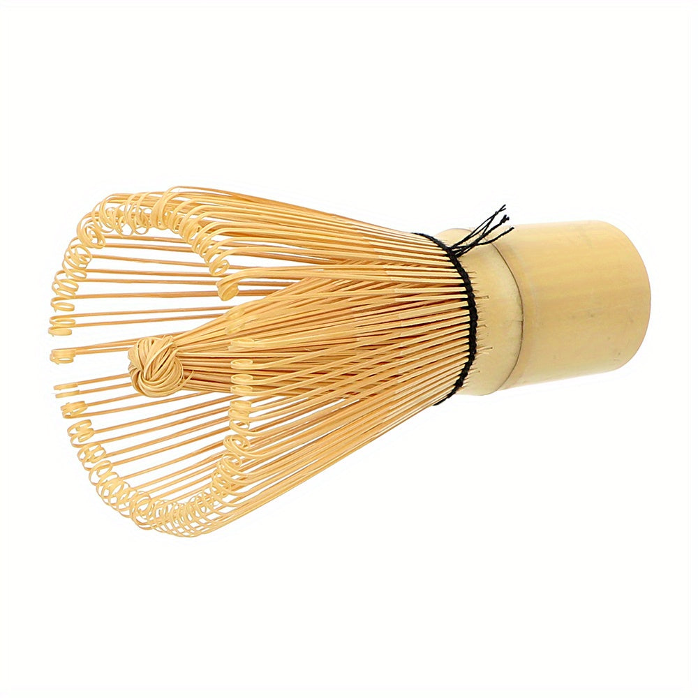 Artisanal Matcha Green Tea Utensils Set with Bamboo Whisk for Japanese Tea Ceremony