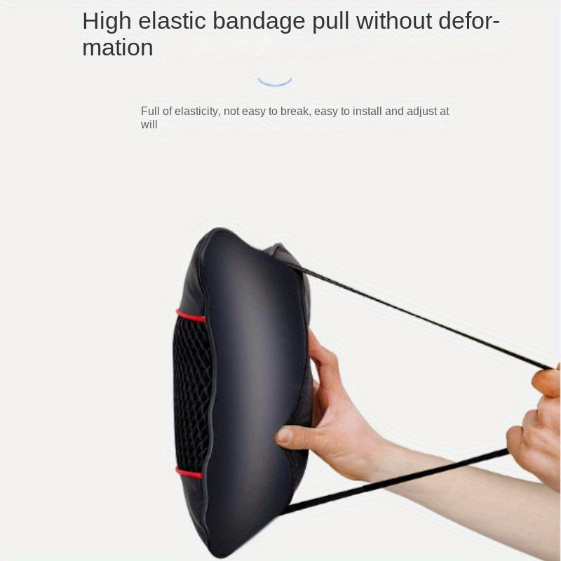 2 Pack Universal Car Microfiber Head & Neck Pillows Auto Accessories