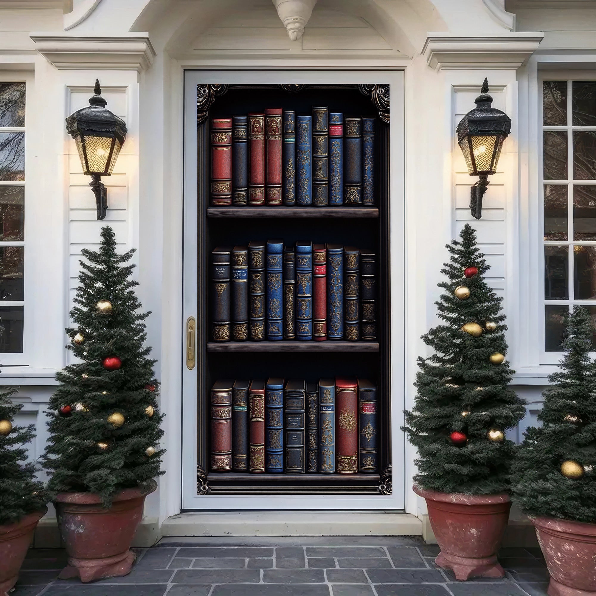 Vintage kutubxona kitob javoni eshigi banneri, polyester ta'lim kitob javoni maxfiylik ekrani bilan vintage kitoblar dizayni. Elektr energiyasi talab qilinmaydi. O'lchamlari 89.92x179.83 sm, yotoqxona shkaflari va umumiy foydalanish uchun mukammal.