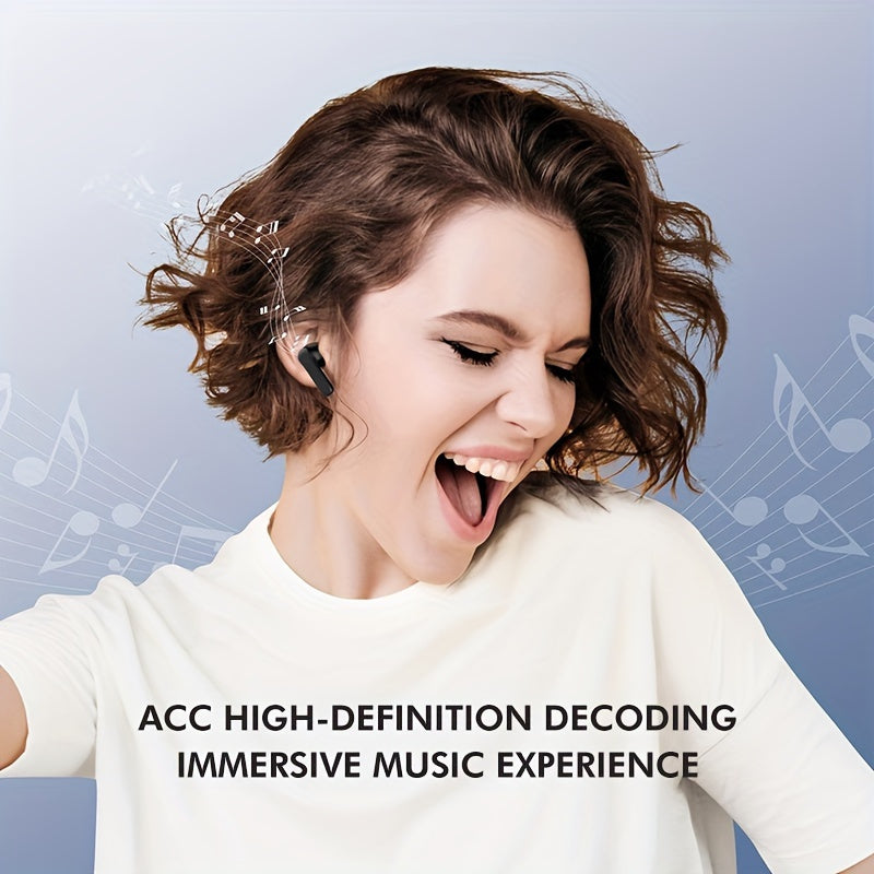 Wireless In-Ear Earbuds Noise Cancelling Sports Gaming USB Type-C 150mAh