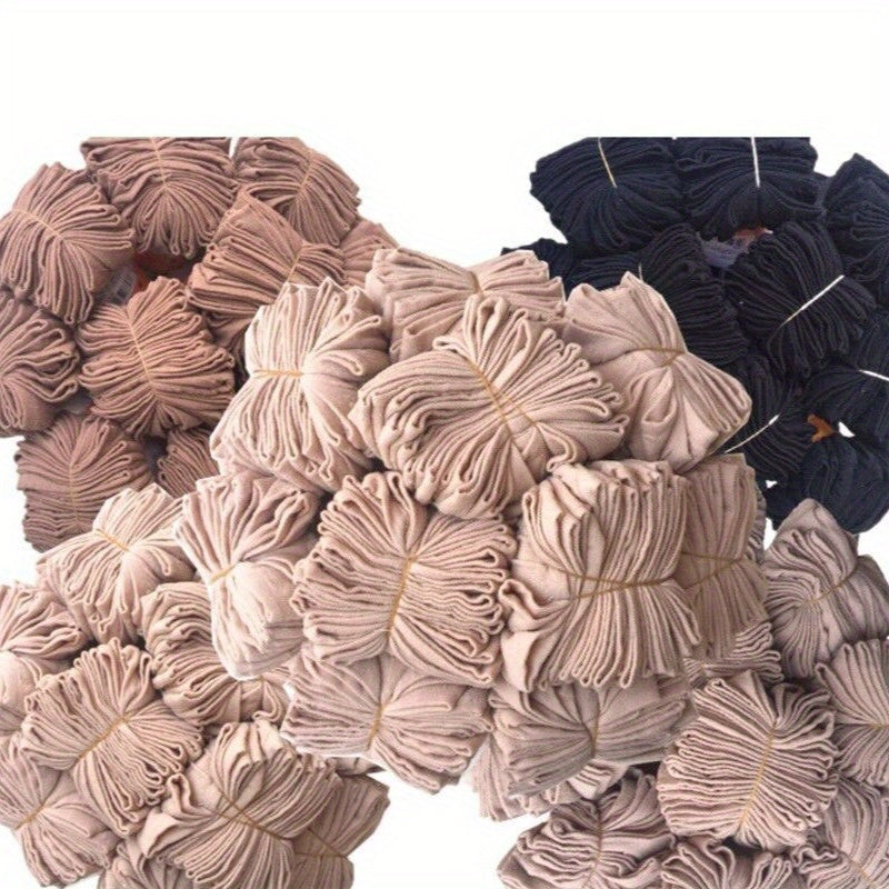 Women's Ankle Socks Pack of 20 Breathable Nylon Mesh Crystal Adornments Assorted Colors