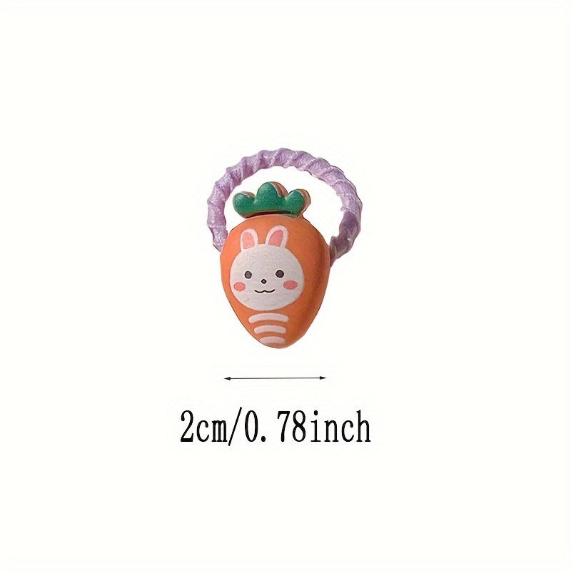 10 dona yoki 40 dona qiziqarli soch halqalari to'plami - ayollar va qizlar uchun rang-barang elastik tasmalar, ponytail va braidlar uchun mukammal.