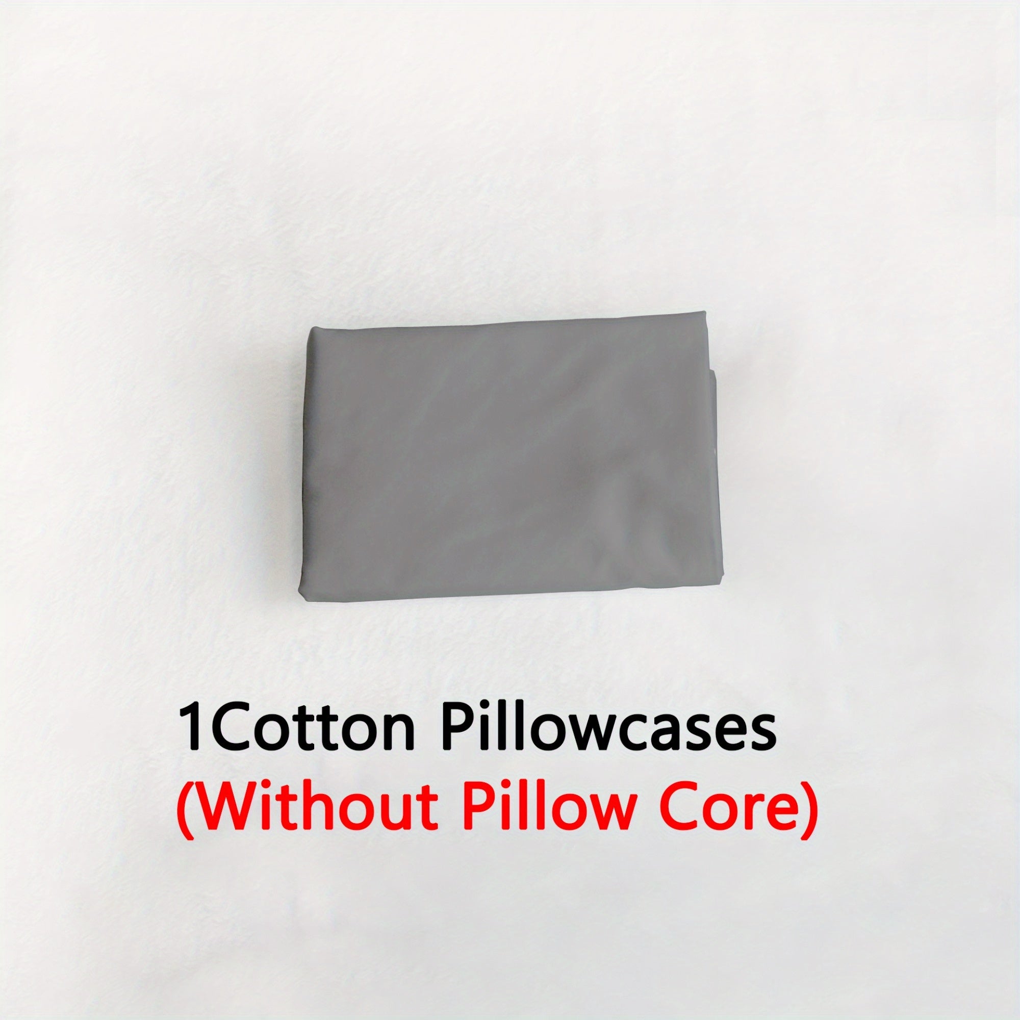 Twill Natural Fiber Pillowcase Soft Breathable Machine Washable for Bedroom Guest Hotel