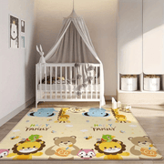 Soft Non-Toxic Play Mat for Children 0.5cm Thick Colorful Foam Floor Mat