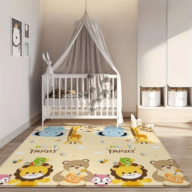 Soft Non-Toxic Play Mat for Children 0.5cm Thick Colorful Foam Floor Mat