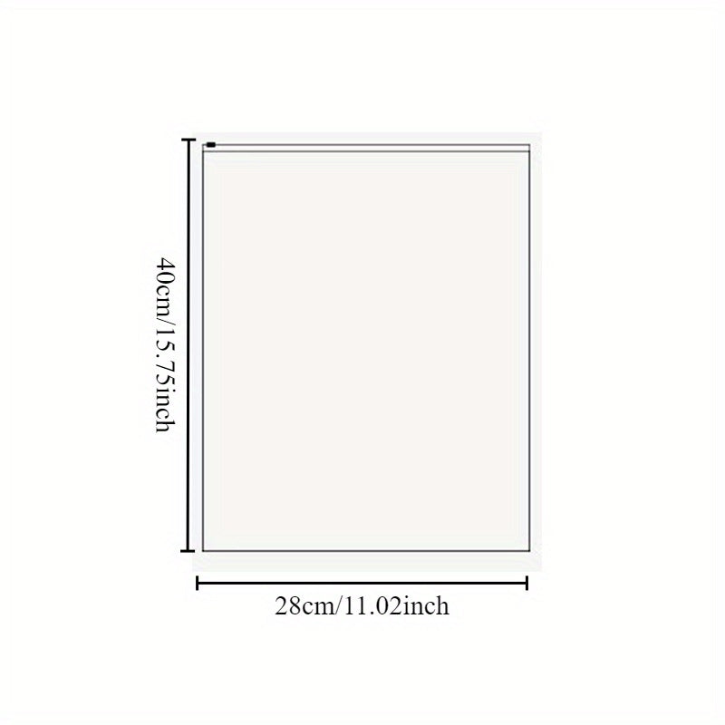 Set of 10 Waterproof EVA Storage Bags for Travel Clothing and Underwear Organization