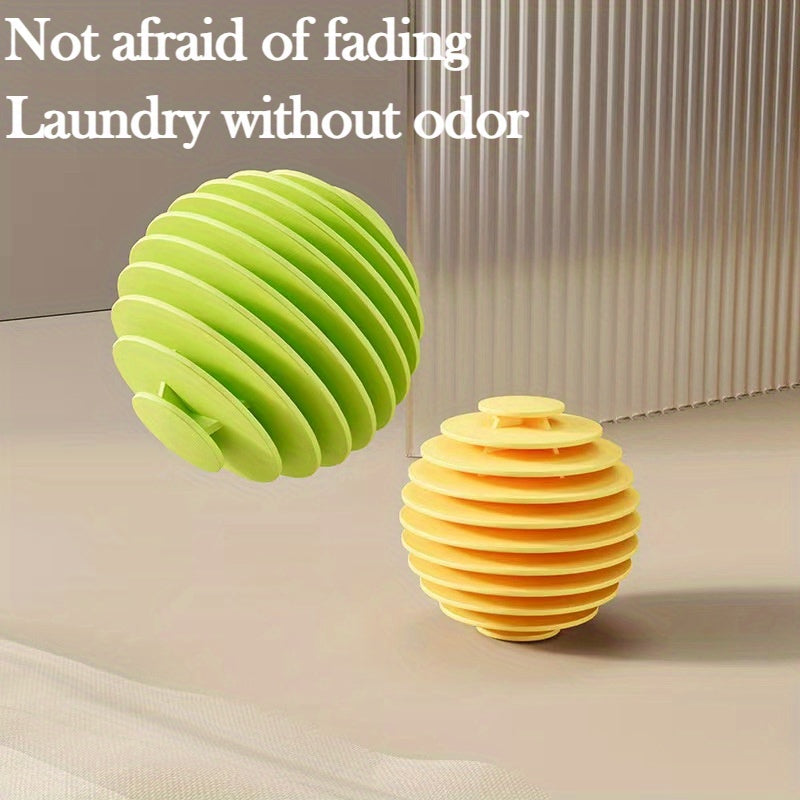 Reusable Laundry Balls Set of Six Wrinkle Remover Static Reducer Fabric Softener