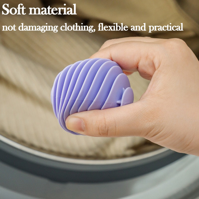 Reusable Laundry Balls Set of Six Wrinkle Remover Static Reducer Fabric Softener