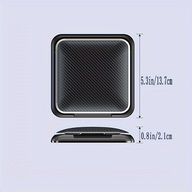 Silicone Car Phone Mount with Adjustable Stand Waterproof Non-Slip Dashboard Holder