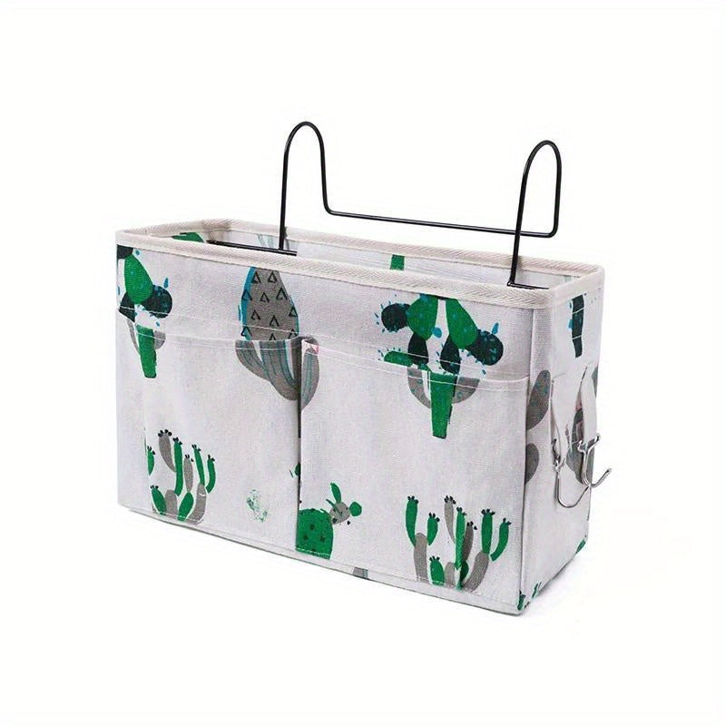 Baby Crib Organizer Hanging Storage for Essential Care Items and Bed Accessories