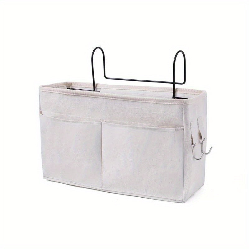 Baby Crib Organizer Hanging Storage for Essential Care Items and Bed Accessories