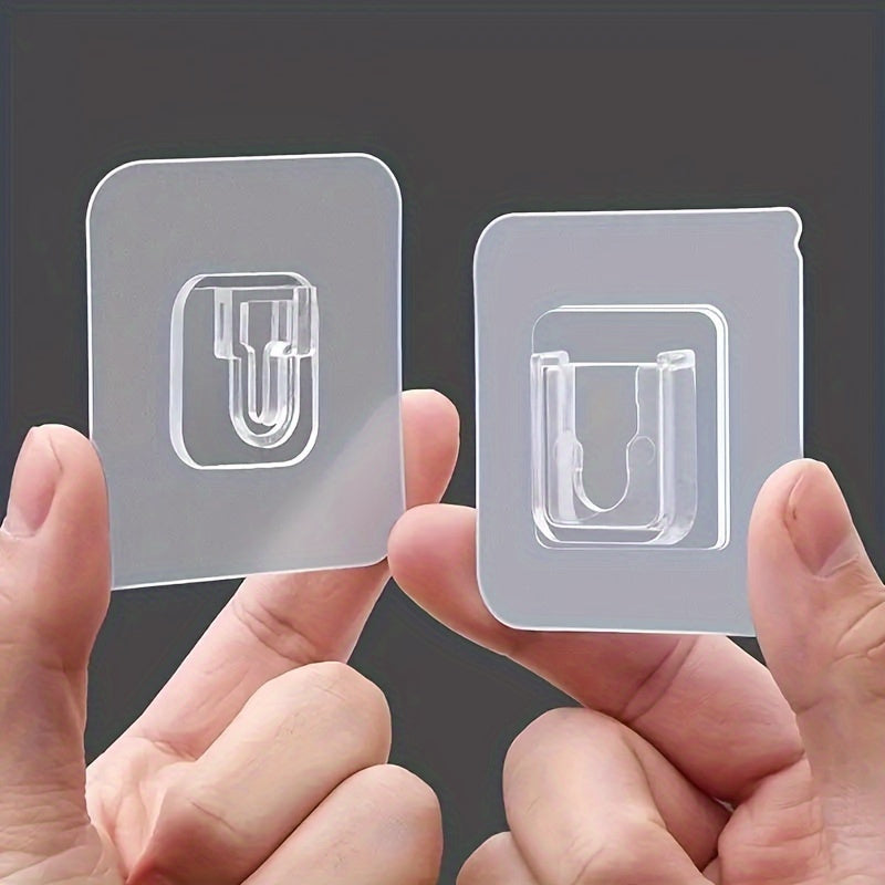 Non-Slip Adhesive Hooks for Office Use Reusable Easy to Clean