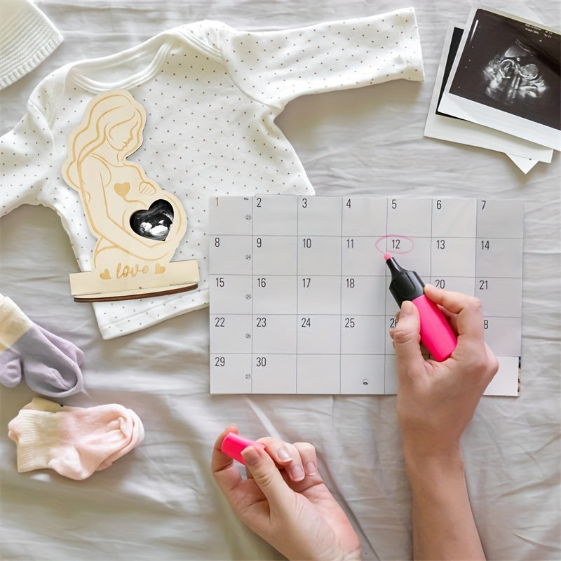 Ультразвуковая рамка для беременной жены - идеальный подарок на Рождество, Хэллоуин, День благодарения, Новый год и День святого Валентина. Креативный и продуманный подарок, чтобы сохранить особый момент.