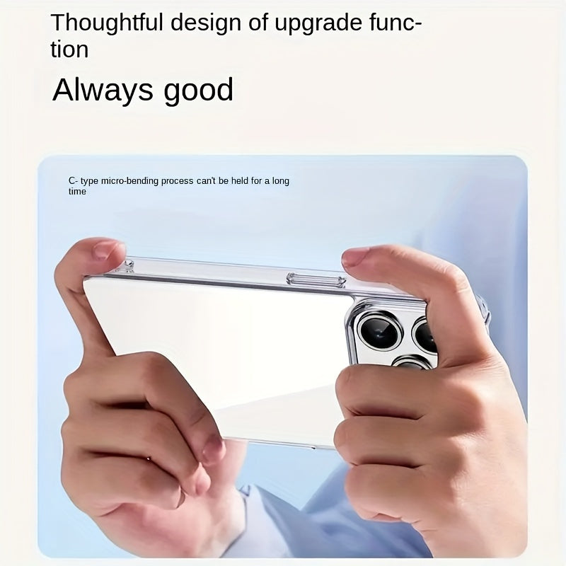 Transparent TPU Phone Case for iPhone 16, 15, 14, 13, 12, 11, XR, X, XS, 7, 8 Plus