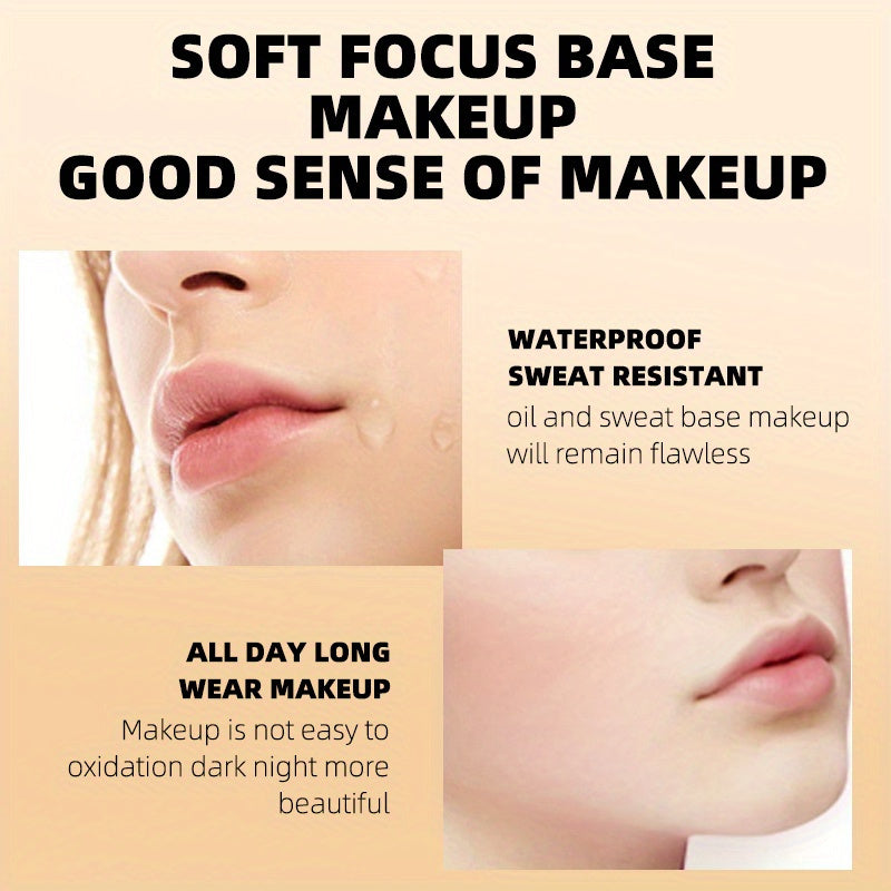 Base de maquillaje BB para mujer de cobertura total, a prueba de agua y de larga duración