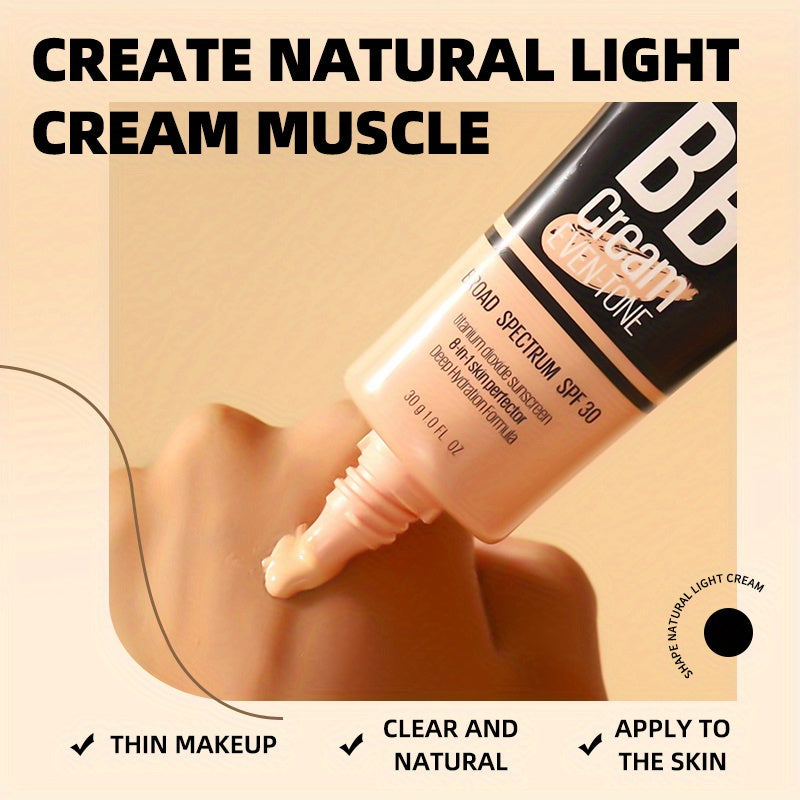 Base de maquillaje BB para mujer de cobertura total, a prueba de agua y de larga duración